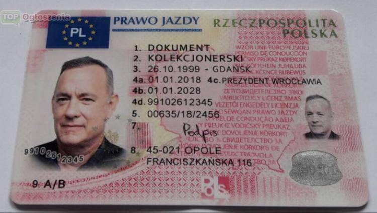 Prawo Jazdy Kolekcjonerskie